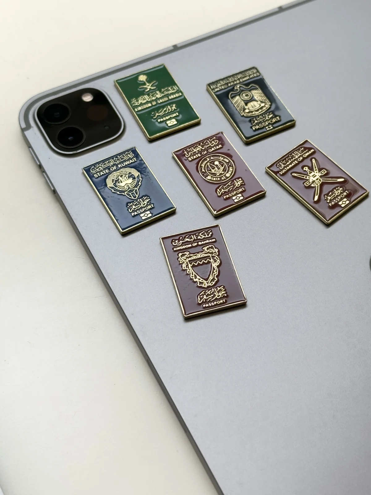 GCC Passport Metal Stickers - Image 10
