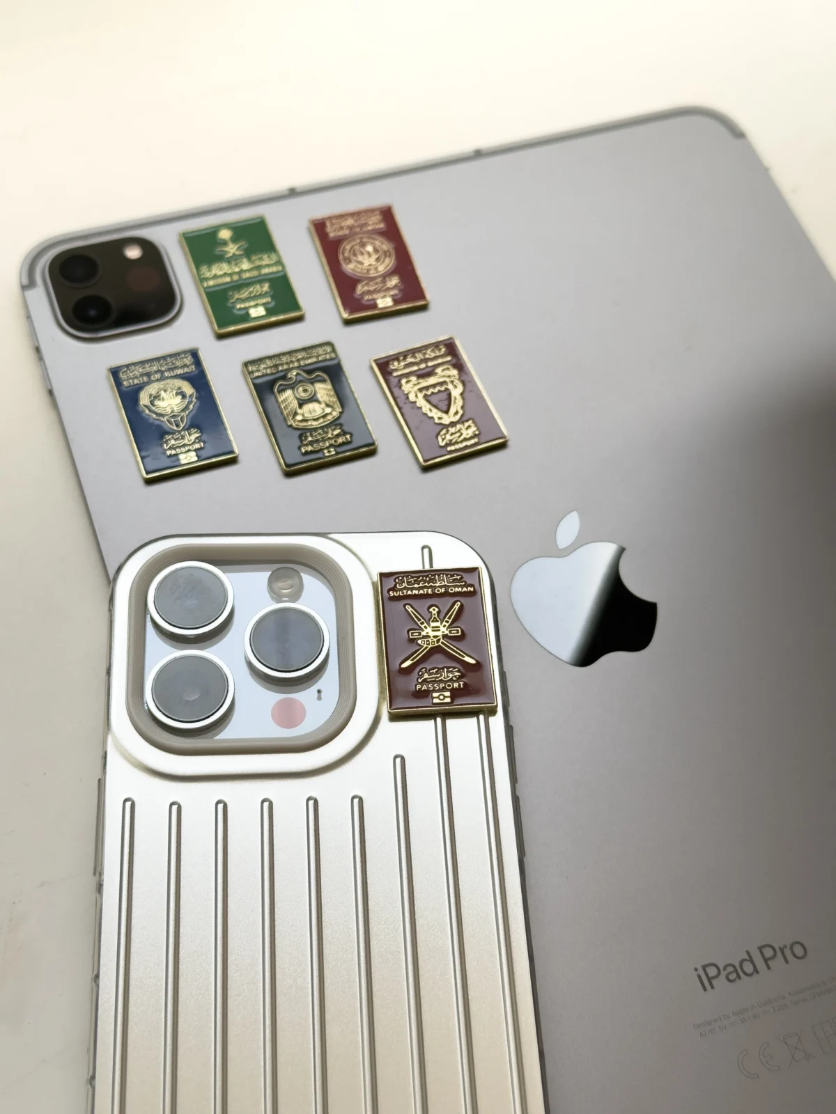 GCC Passport Metal Stickers - Image 9