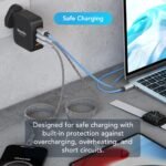 PowerFlow USB-C to USB-C 240W PD3.1 Cable 2m (BLACK) - الصورة 4