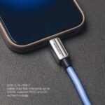 PowerFlow USB-C to USB-C 240W PD3.1 Cable 2m (BLACK) - الصورة 8