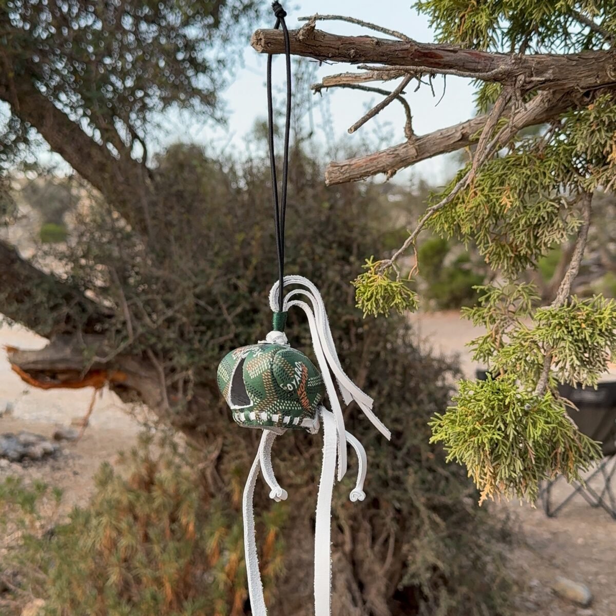 برقع الصقر Goyard Leather Charm - Image 2