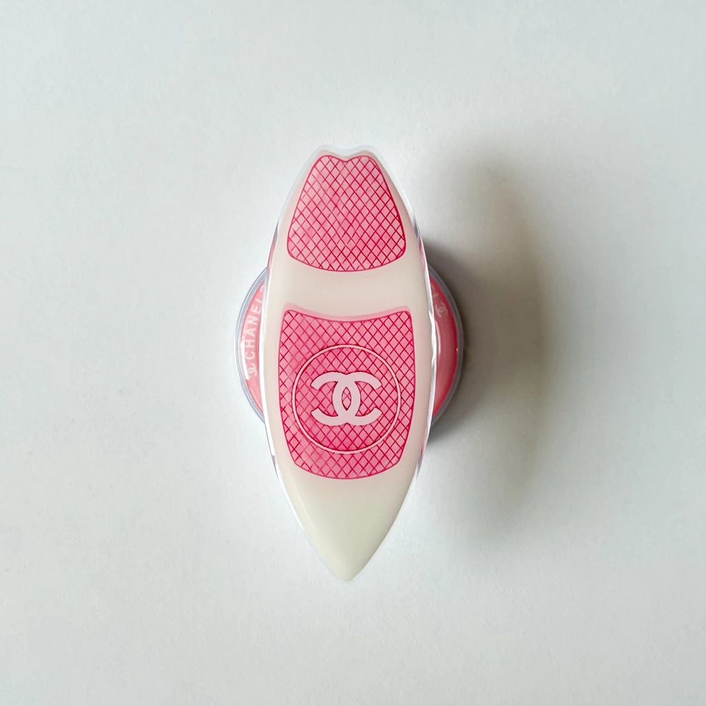 IMG_4554 Chanel Surfboard Pink Magsafe Phone Grip - Image 1