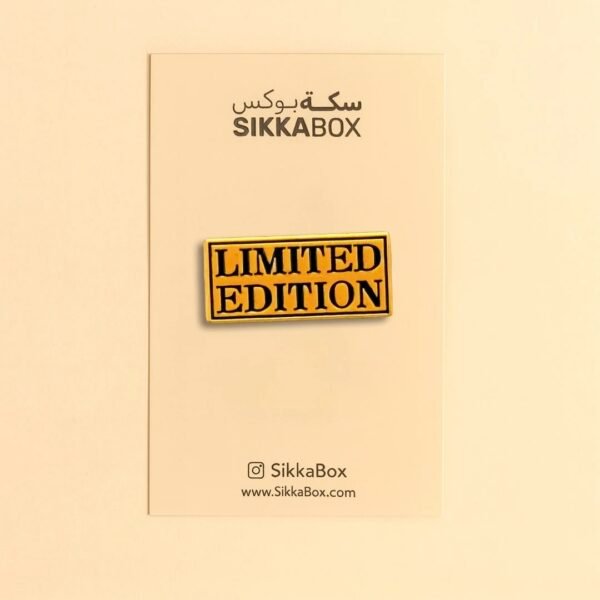 Limited Edition Metal Sticker