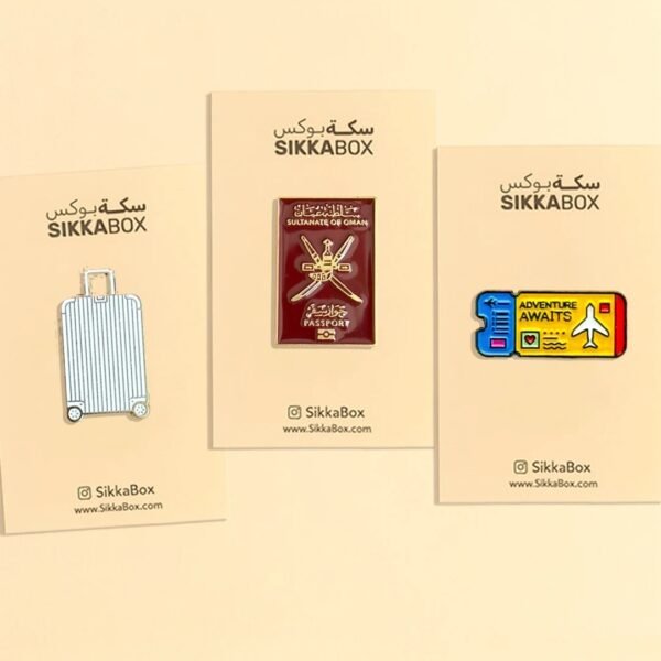 Travel Metal Sticker Collection