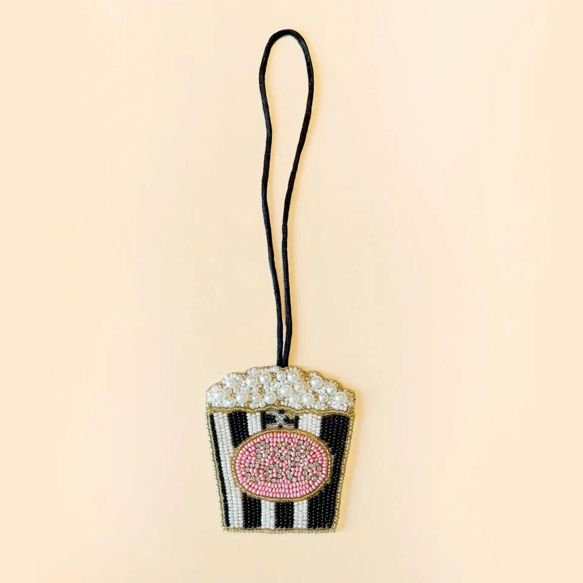 Chanel Popcorn Handmade Beaded Charm - Image 1