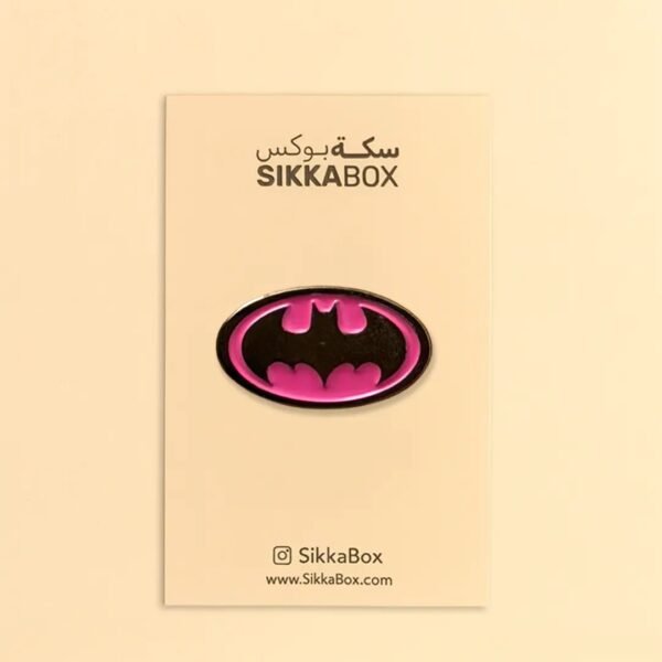 Batman Pink باتمان وردي Metal Sticker