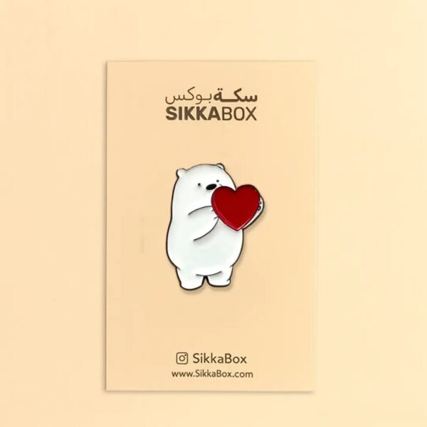 Love Bear Metal Sticker