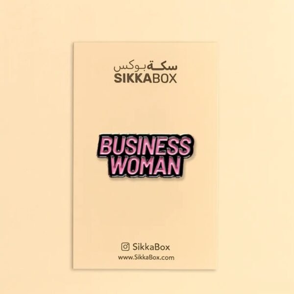 Business Woman بزنس وومن Metal Sticker