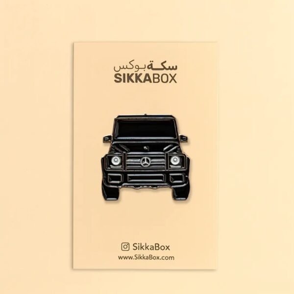 G-Class Mercedes Black مرسيدس جي كلاس  Metal Sticker