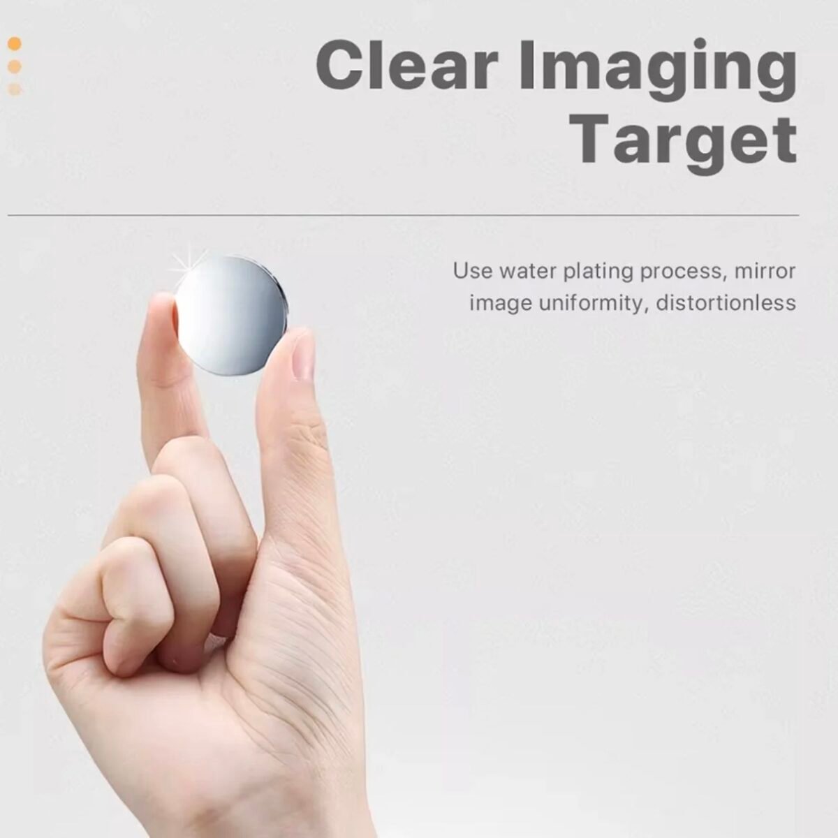 ⁦Nano Selfie Mirror Sticker for Phones & Cameras⁩ - الصورة ⁦3⁩