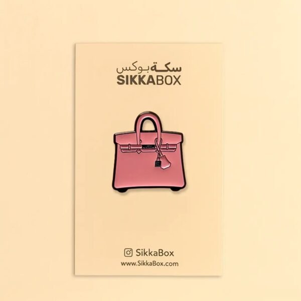 Birkin Pink بيركن وردي Metal Sticker