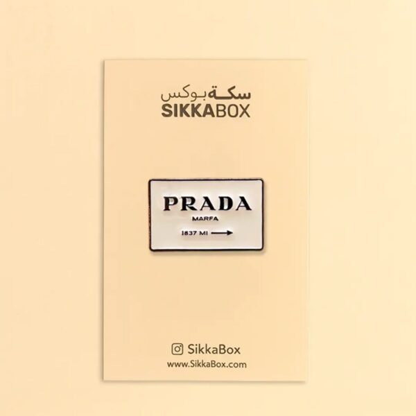 Prada برادا Metal Sticker