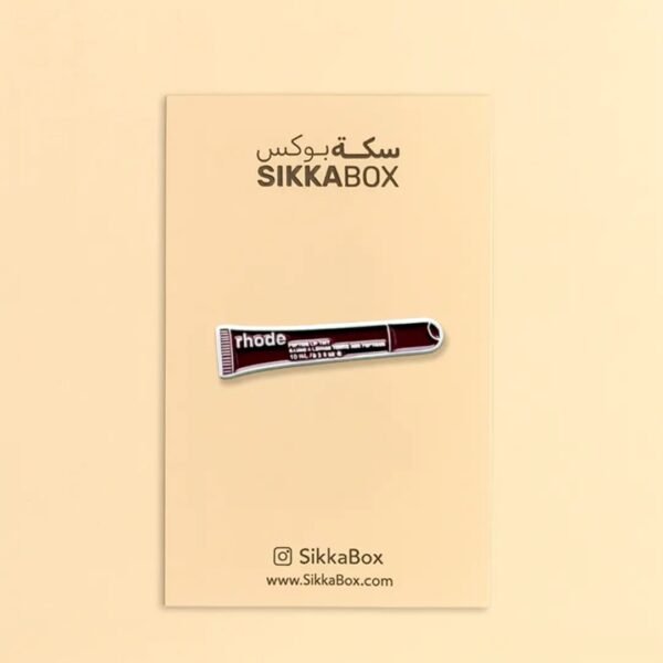 rhode gloss Maroon جلوس رود Metal Sticker