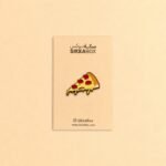 Pizza Slice Metal Sticker