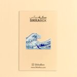 Sea Wave Metal Sticker